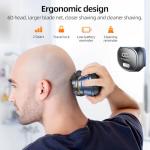 6D Magnetic Electric Head Shaver for Men