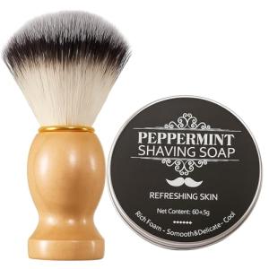 Ergonomic Shaving Brush for Men and Grooming