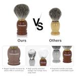 Badger Bristle Shaving Brush with Wood Handle