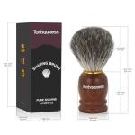 Badger Bristle Shaving Brush with Wood Handle
