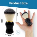 Men's Luxury No-Shed Synthetic Shaving Brush