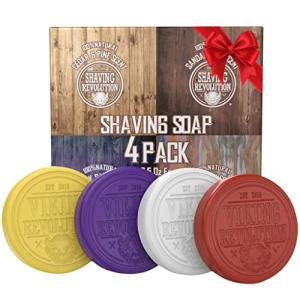 Viking Revolution Men's Shaving Soap Variety Pack