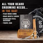 Viking Revolution Beard Brush and Comb Set