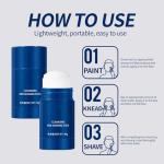 Men's Moisturizing Shaving Soap Stick for Smooth Shaves