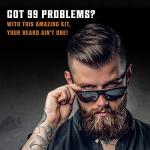 Viking Revolution Beard Brush and Comb Set