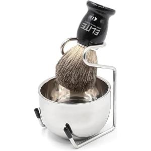 Men's Traditional Shaving Brush Set for Lather