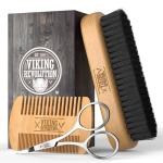 Viking Revolution Beard Brush and Comb Set