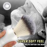 Aiweijia Wooden Handle Nylon Hair Shaving Brush