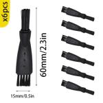 6-Pack Shaver Cleaning Brushes for Men