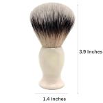 Travel Shaving Brush with Plastic Case for Men