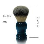 Men's Deep Blue Nylon Bristle Shaving Brush