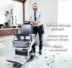 Silver Double Edge Safety Razor with 10 Refills