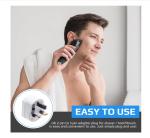 2 Pin to 3 Pin Shaver Socket Adapter
