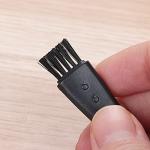 Qiuyan 10-Pack Electric Shaver Cleaning Brushes