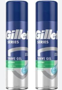 Men's Aloe Vera Shaving Gel for Sensitive Skin