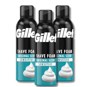 Sensitive Skin Shaving Foam Pack – 200ml x3