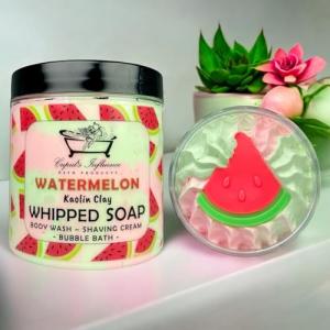 Watermelon Whipped Soap and Shaving Cream