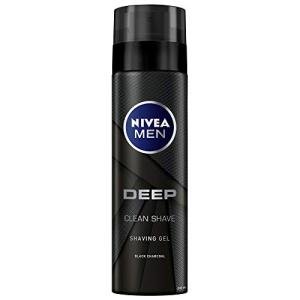 Nivea Men Deep Black Carbon Shaving Gel 200ml