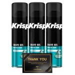 Sensitive Shaving Gel for Men, Original Scent 3-Pack