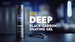 Nivea Men Deep Black Carbon Shaving Gel 200ml