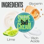 Sicilian Lime Shave Cream for Hydrated Skin