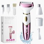 4-in-1 Electric Lady Shaver and Trimmer