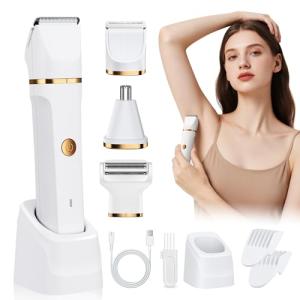 3-in-1 Waterproof Lady Shaver and Trimmer