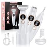 Waterproof 3-in-1 Bikini Trimmer for Women