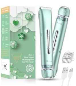 2-in-1 Electric Bikini Trimmer for Women