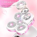 Rechargeable Painless Electric Razor for Women