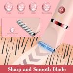 Scttomon 3-in-1 Electric Lady Shaver and Trimmer
