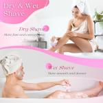 Rechargeable Painless Electric Razor for Women