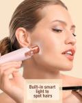 Rechargeable Eyebrow & Facial Hair Trimmer for Women