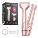 Orchrose Women's Rechargeable Electric Razor - Rose Gold