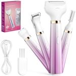 4 in 1 Electric Shaver for Women - Purple