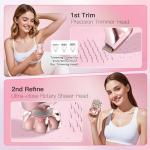 HEBECA 7D Women's Electric Shaver for Painless Hair Removal