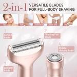 Orchrose Women's Rechargeable Electric Razor - Rose Gold