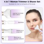 4 in 1 Electric Shaver for Women - Purple