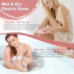 3-in-1 Women's Electric Shaver & Trimmer