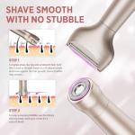 Orchrose Women's Rechargeable Electric Razor - Rose Gold