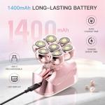 HEBECA 7D Women's Electric Shaver for Painless Hair Removal