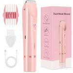 2-in-1 Bikini Trimmer for Women - Rechargeable Razor