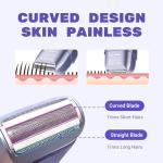 UNIMIKO Women's Waterproof Mini Electric Shaver