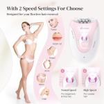 Electric Epilator for Women, 36 Tweezers Hair Remover