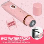 2-in-1 Bikini Trimmer for Women - Rechargeable Razor