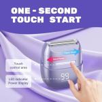 UNIMIKO Women's Waterproof Mini Electric Shaver