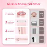 Rechargeable 2-in-1 Bikini Trimmer for Women