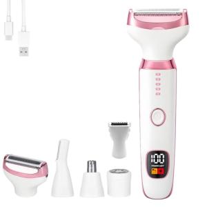 5-in-1 Waterproof Electric Shaver for Women