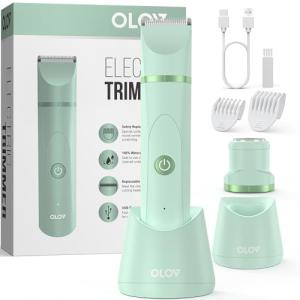 Rechargeable Waterproof Bikini Trimmer for Women