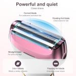 Koeutoze 4-in-1 Women's Electric Shaver with Display